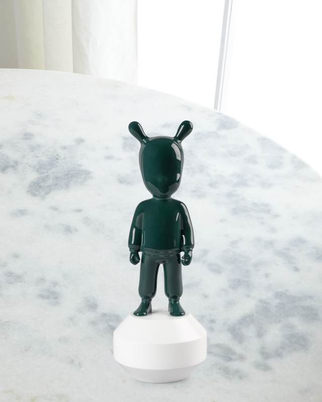 The Dark Green Guest Little Sculpture